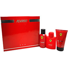 Ferrari Scuderia Red Dárková sada EdT 125ml + sprchový gel 150ml + deodorant 150ml