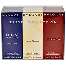 Bvlgari Travel Collection Sada 3 parfémů v cestovním balení