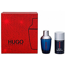 Hugo Boss Dark Blue EdT 75ml Sada