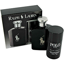 Ralph Lauren Polo Black Sada EdT 125ml + tuhý deodorant 75g